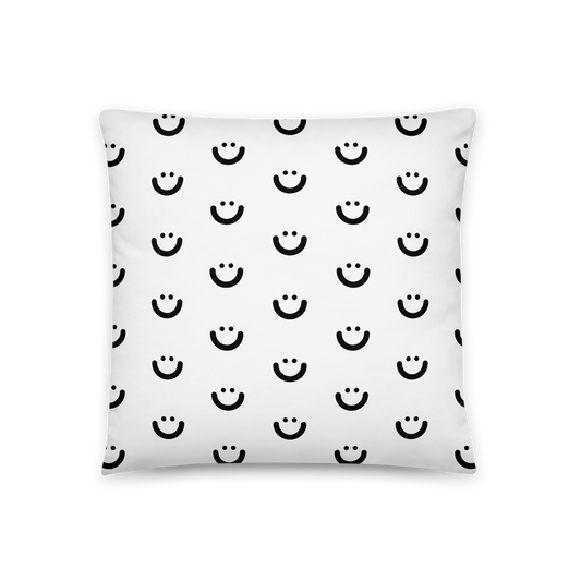 Patterned Pillow Case - Smiles For Humans