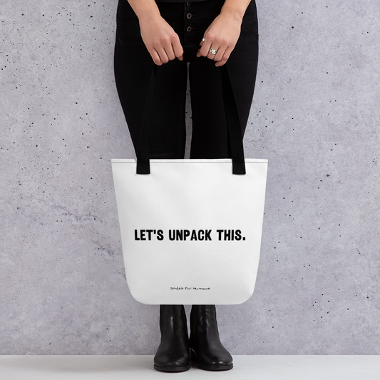 Tote bag - Smiles For Humans