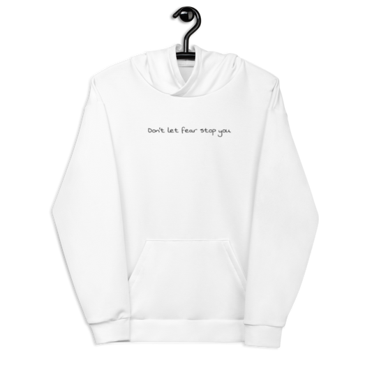 Not Your Anxiety Hoodie- White - Smiles For Humans