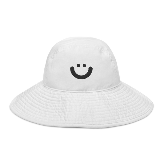Wide brim bucket hat - Smiles For Humans